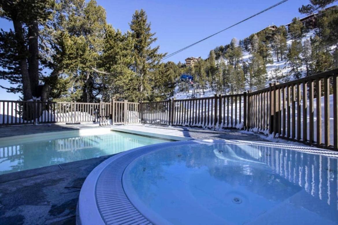 Arc 1950 - Appt 2Ch - 6 Pers - Res 5* Luxe - Piscine, Sauna, Hamman, Jacuzzi - Classe 5 Cristaux Paradiski Les Arcs  Exteriér fotografie